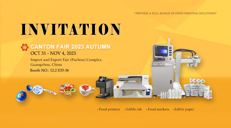 Descubra el futuro de la impresión de alimentos en la 134ª Feria de Cantón