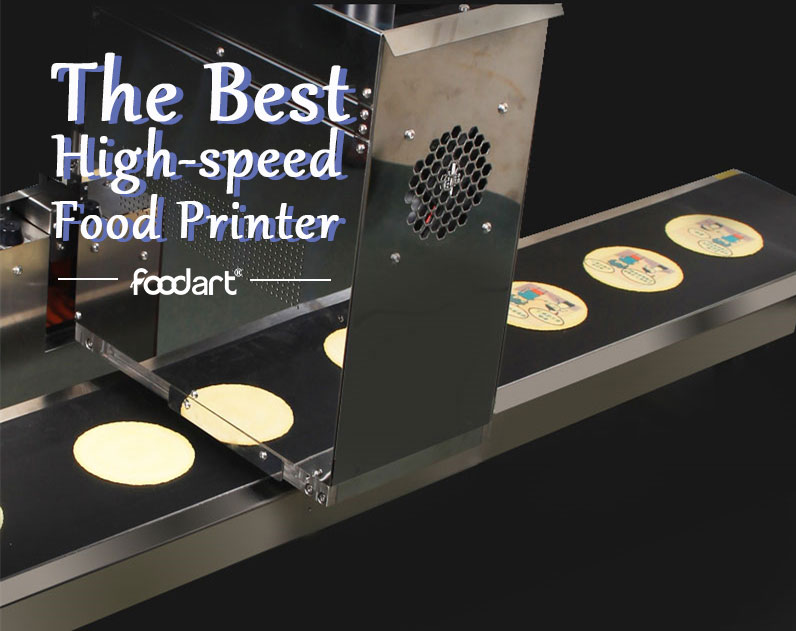 La mejor impresora de alimentos de alta velocidad |Impresora comestible