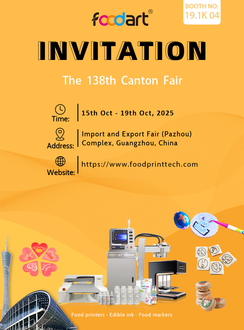 FoodPrinttech lo invita a la 138ª Feria de Canton para explorar el futuro de la tecnología de impresión de alimentos