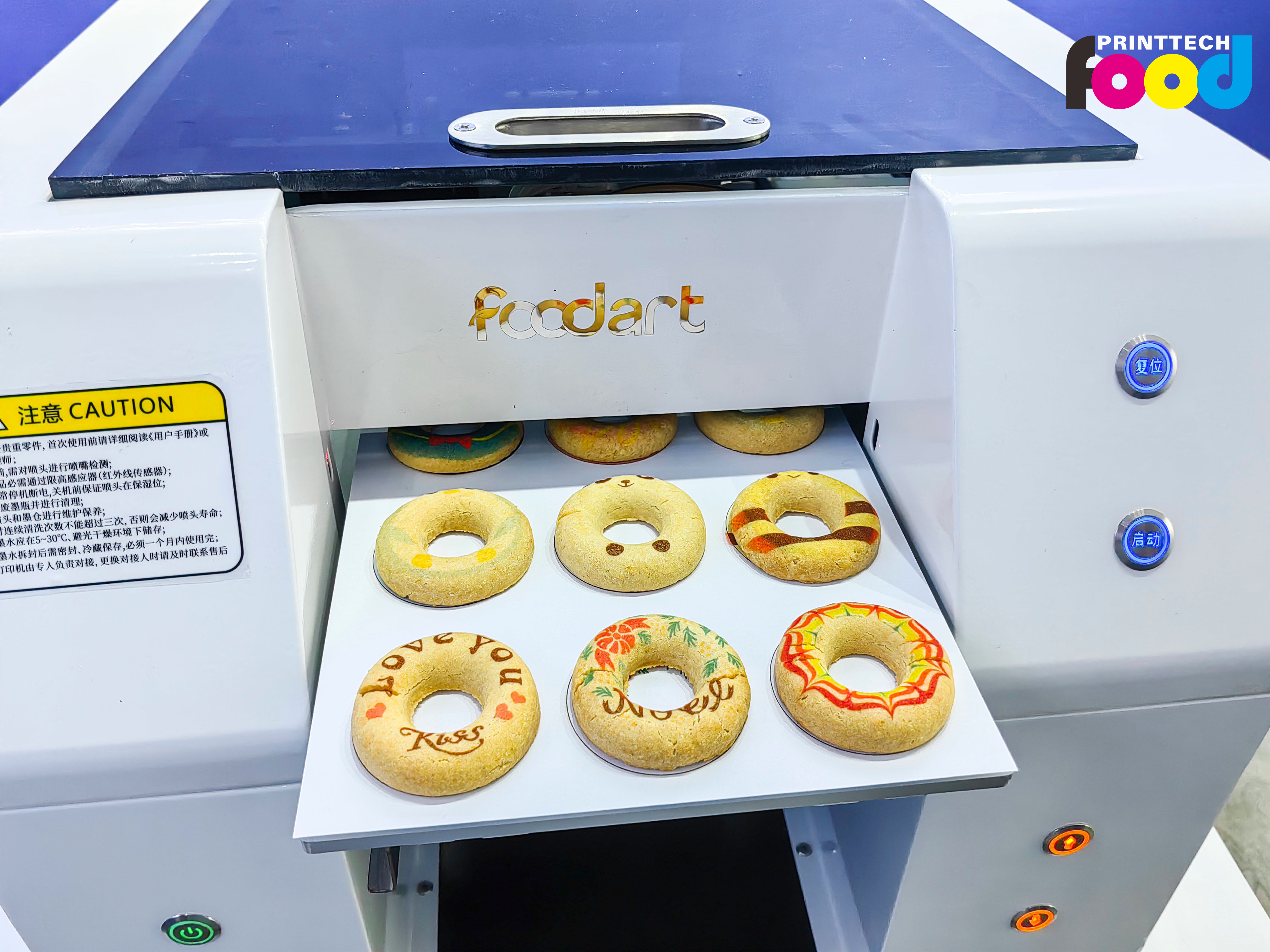 Impresora de comida plana A4