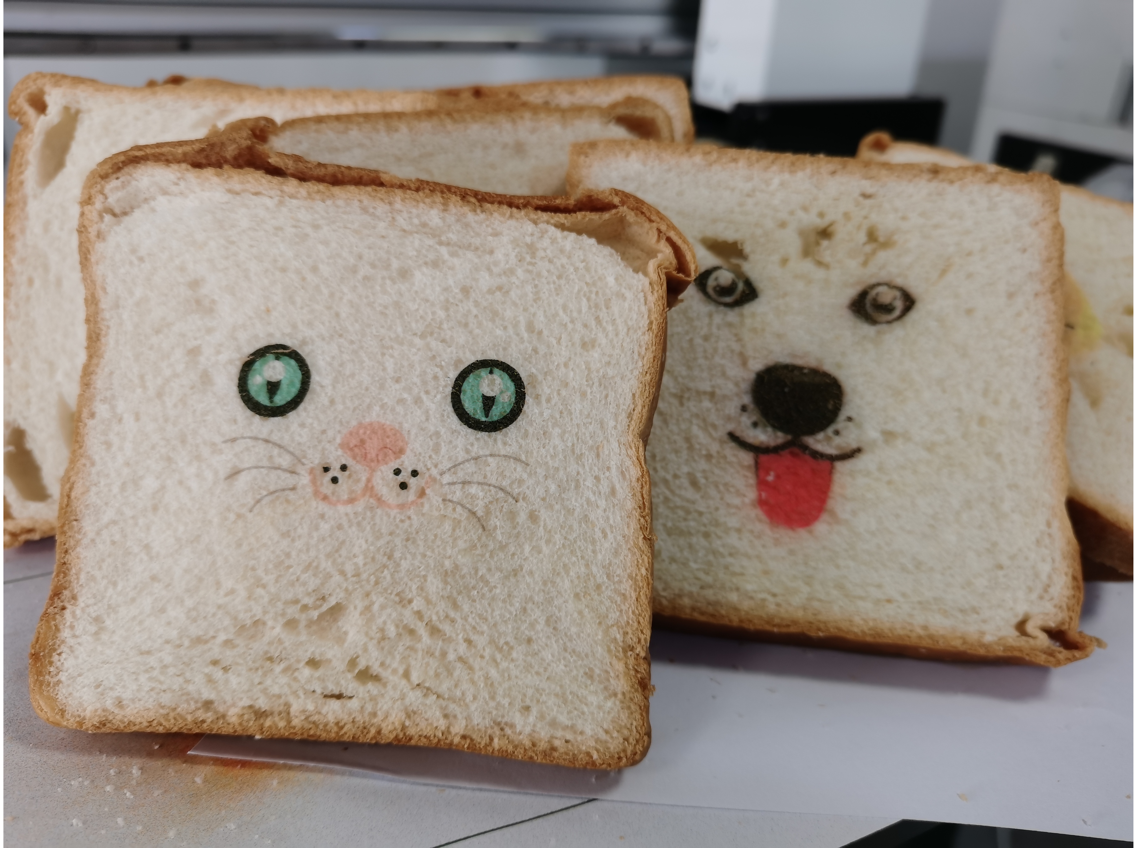 Tecnología de impresión de alimentos: ¿Quién diría que no a un lindo animal en tostadas?