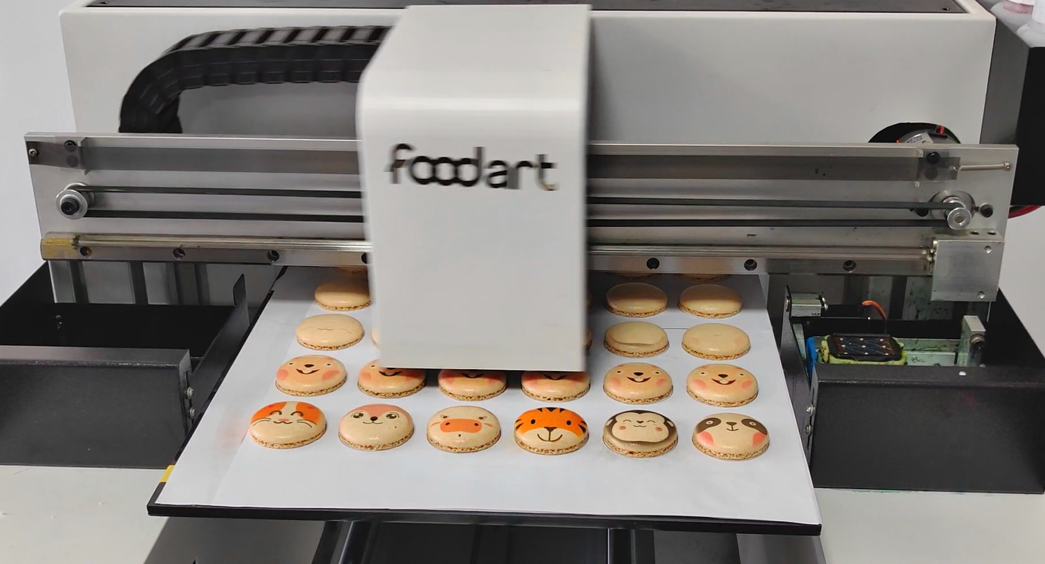 ¿Cómo funcionan las impresoras de alimentos?