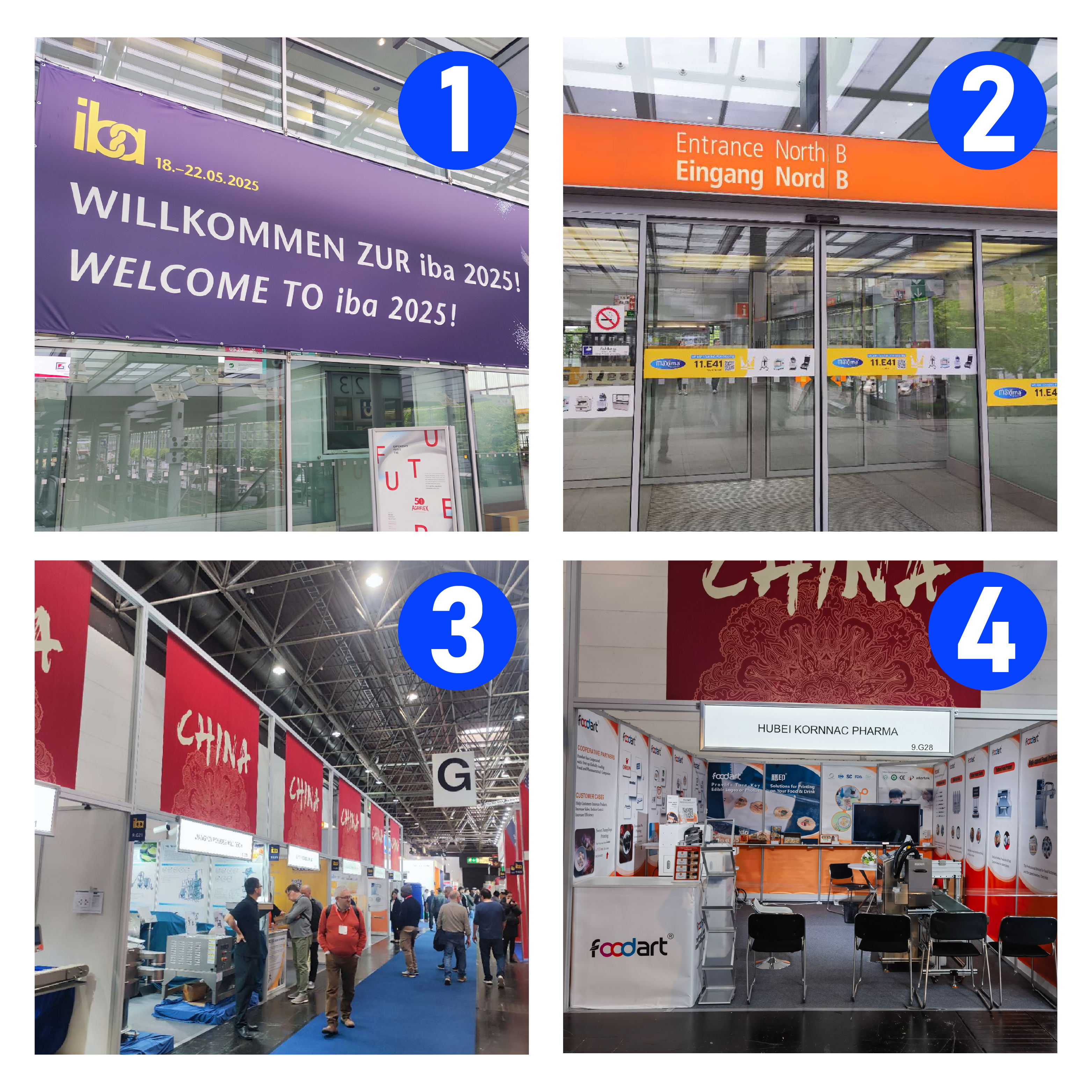 ¡FoodPrinttech está sosteniendo un stand en IBA 2025 en Düsseldorf!