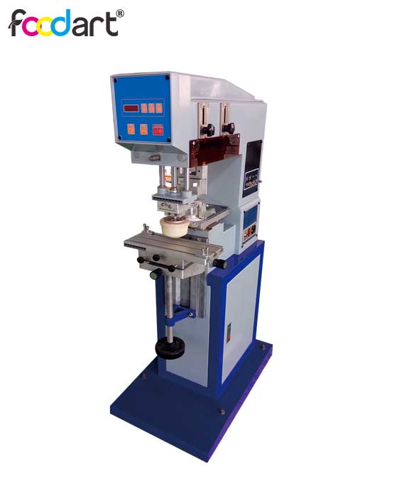 Máquina de impresión de almohadilla conveniente para impresión de frutas