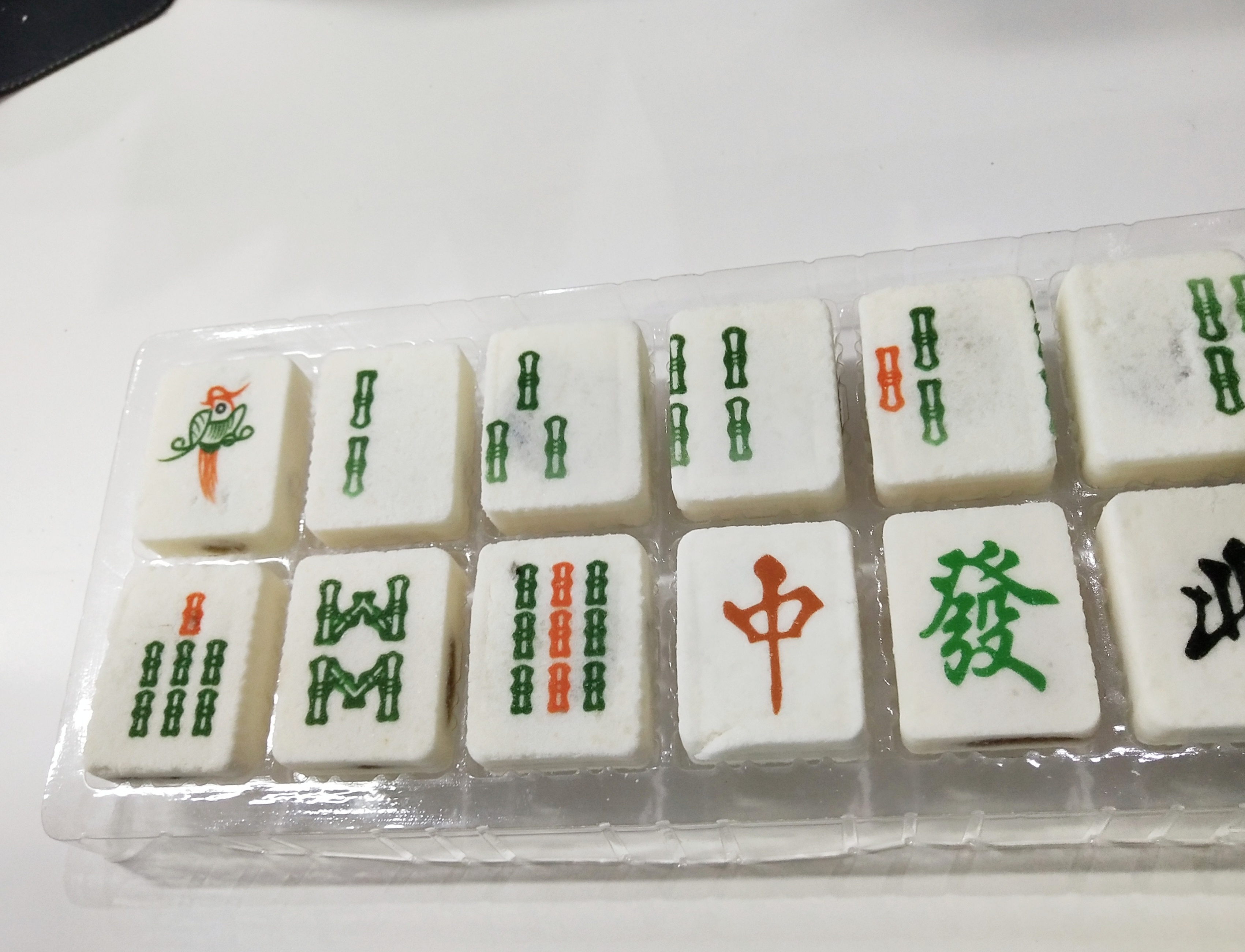 Pasteles de Mahjong 1